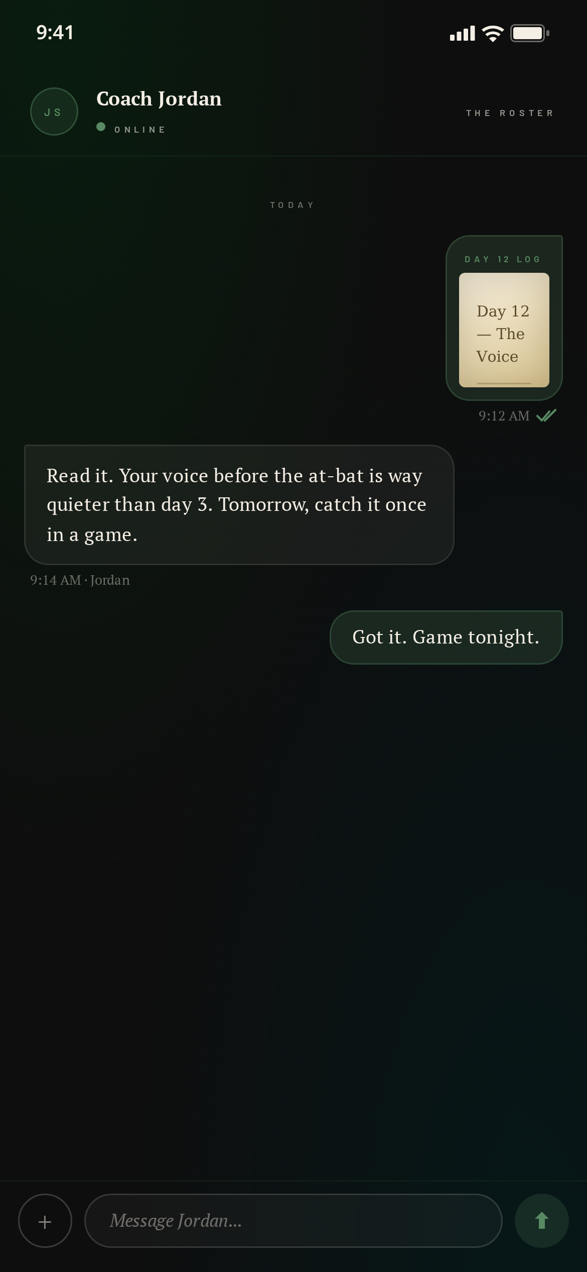 The Roster chat with Jordan