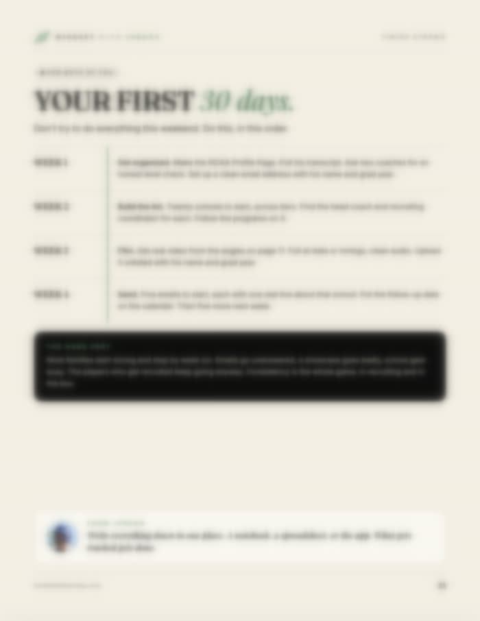 Recruiting Playbook page 21
